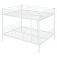 thumbnail image 4 of Harper & Bright Designs Full Over Full Metal Bunk Bed, White, 4 of 9