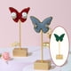 thumbnail image 2 of Soporte de exhibición de joyería Qarigey organizador de relojes mariposas clásicas verde, 2 of 6