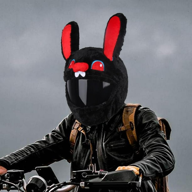 Funda protectora Cola para casco de motocicleta decoración