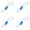 Blue 4PCS, variant on Fish Tank Cleaner Long Nozzle Sand Cleaning Kit, Aquarium Siphon Vacuum Cleaner for Fish Tank Cleaning Sand to Removing and Change Water