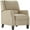 Brown, variant on ClickDecor Bristol Push Back Recliner Chair Sand