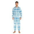 thumbnail image 6 of joogoo Aztec Christmas Reindeers Unisex Adults Onesies Pajamas Jumpsuits L, 6 of 7
