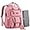 30L Pink, variant on Maelstrom Diaper Bag Backpack,29L-45L Expandable Large Baby Bag for 2 Kids/Twins Baby Stuff, with Removable Cross Body Bottle Bag for Mom/Dad,Stylish Nappy Bag Gift for Boys/Girl-Black
