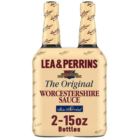 Lea & Perrins The Original Worcestershire Sauce, 2 ct. Pack, 15 fl. oz. Bottles