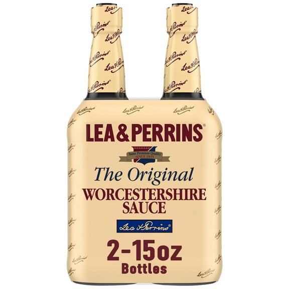 Lea & Perrins The Original Worcestershire Sauce, 2 ct. Pack, 15 fl. oz. Bottles