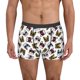 thumbnail image 1 of Balery Bulldog Sunglasses Face Calzoncillos bóxer para hombre, ropa interior de algodón suave y transpirable con cinturilla de nailon-XX-Large, 1 of 5