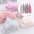 thumbnail image 6 of ByPaCrow 10 Pcs Hand Dry Towel Hanging Loop Fast Drying Hand Towel Square Hanging Hand Towels with Hanging Soft Dry Hand Towel for Kitchen Bathroom(Beige, Pink, Purple, Gray and Blue), 6 of 7