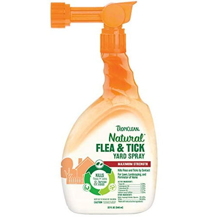 Tropiclean Natural Flea & Tick Yard Spray, 32 fl. oz.