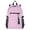 Pink Yellow Polka Dot, variant on JIALIOU 14" Laptop Backpack Waterproof Airline Approved Stylish Casual Daypack for Travel Business College Work, Pink Yellow Polka Dot