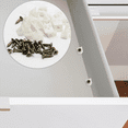 thumbnail image 4 of 50 Pcs Drawer Supports, White Plastic Drawer Bottom Sagging Repair Fixing Mending Wedges with Screws for Furniture, 4 of 7
