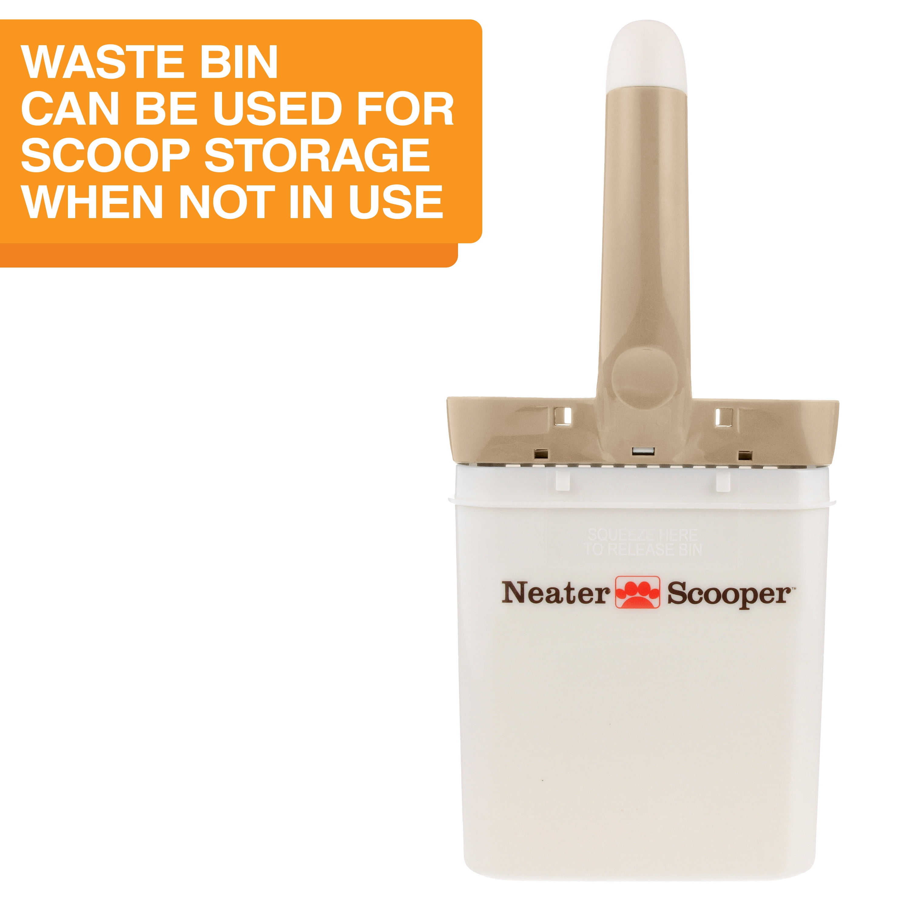 Neater Pets Mess Free Cat Litter Scooper with Waste Bin Sifter Box Caddy 60 Refill Bags Blue Walmart