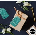 thumbnail image 4 of Inkdotpot Silver Foil Paper Hang Tags Made With Love Text Favor Tags 100 Pack, 4 of 6