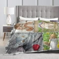 thumbnail image 6 of Gifts for Cat Lovers, Custom Cat Themed Blanket Personalised Photo Blanket for Pets, Cat Lovers Gift Ideas Soft Throw Blankets for Women Girls Christmas Birthday Gifts with Cute Cats, 6 of 6