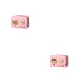 thumbnail image 4 of Bearachild Mini humidificadores Forma de radio Humidificación de aire de Dispositivo de humectación silencioso Dormitorio Empresa Dormitorio Rosado 2Conjunto, 4 of 6