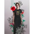 thumbnail image 2 of Cinco De Mayo Flowers Tee Women's -Image by Shutterstock, 2 of 4