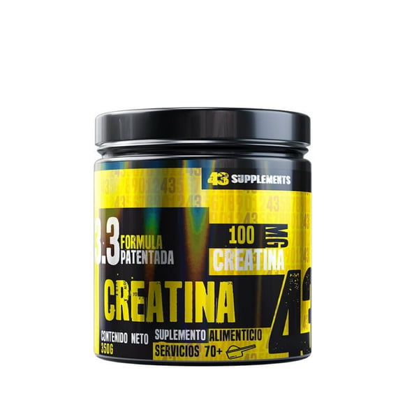 Creatina 43 Supplements 350 Gr 70 Servicios 43 Supplements C43-350G