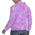 thumbnail image 6 of Wukai Lilac Glittering Print Men Hoodies Fleece Sweatshirts Long Sleeve Sweaters Pullover Fall Outfits Winter Clothes-3X-Large, 6 of 7