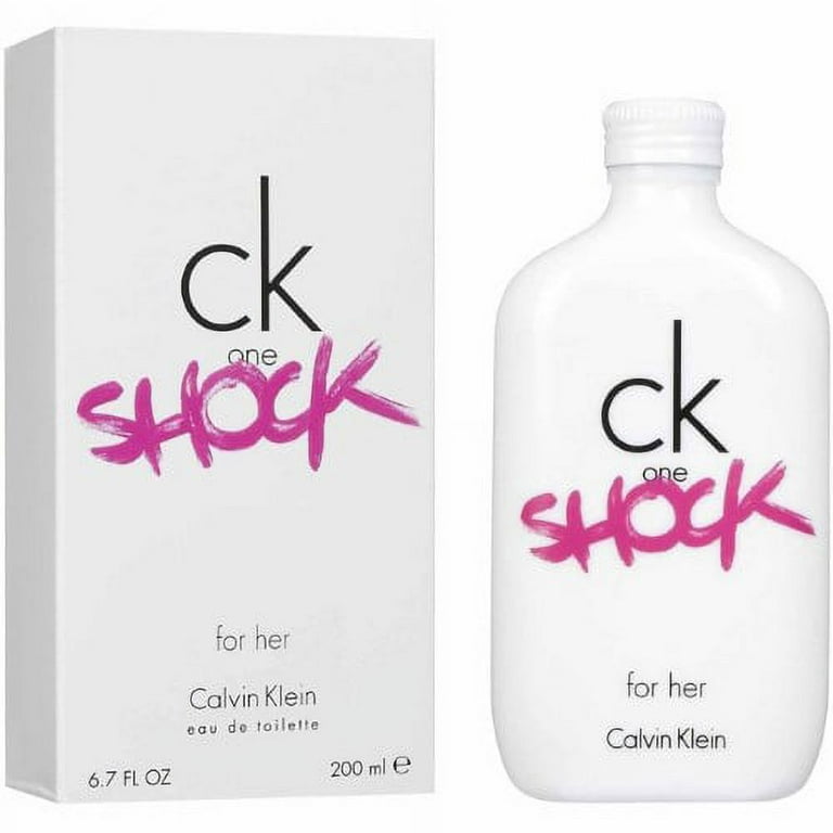 Toilette Shock Perfume, Calvin Klein Spray, Eau 6.7 One Oz Unisex CK De