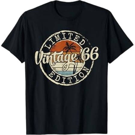 Vintage Birthday Gifts 1966 59Th Birthday Gifts For Men Women 59 Year Old Hot Trending T-Shirt Unisex S To 5Xl