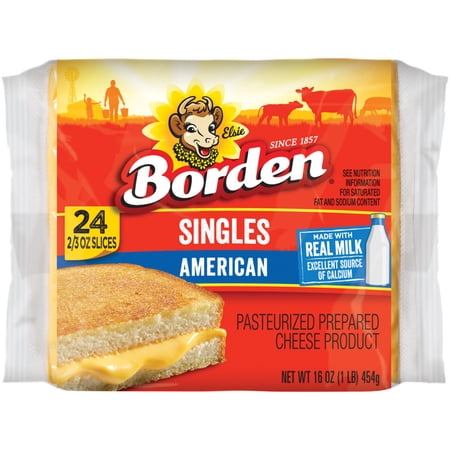 Borden American Singles, 16oz