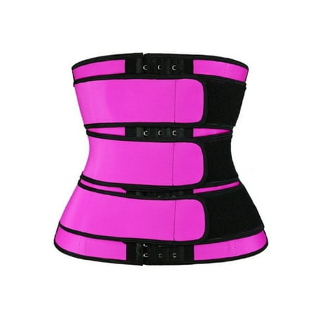 

JunDanmall Convenient Body Waistband Zipper Design Spandex Skin-friendly Breathable Waist Trainer for Daily Wear