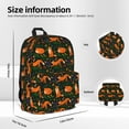 thumbnail image 6 of Goofa Cute Little Foxes Printed Backpack,Laptop Backpack,Durable Anti-Theft Travel Work Backpack,Water-resistant Backpack, 6 of 9