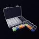 thumbnail image 4 of Paquete de 3 cajas de almacenamiento transparentes con 28 mini compartimentos, pintura de diamantes 5d y herramientas de punto de cruz para manualidades., 4 of 5