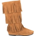 thumbnail image 4 of Minnetonka Women's Moccasin Boots, Brown Taupe, 7, 4 of 5