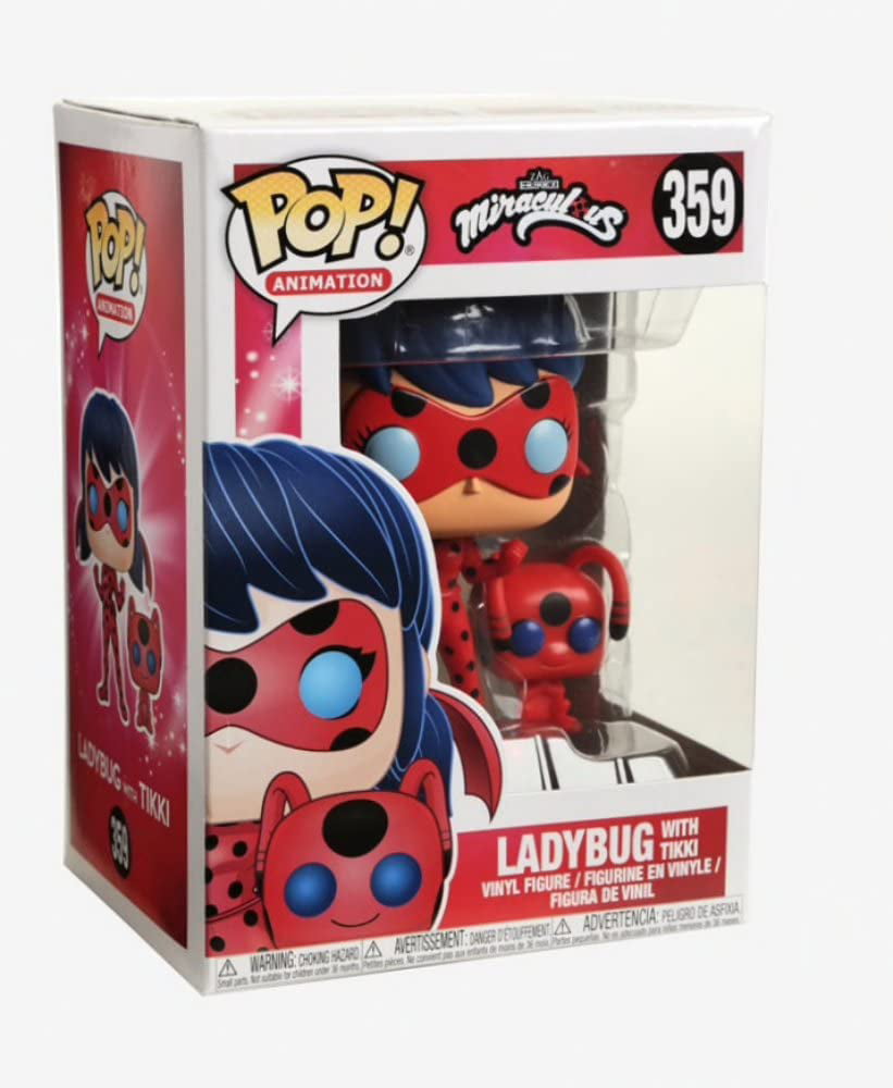 Funko Pop and Buddy Miraculous-Ladybug With Tikki Collectible Figure Christmas