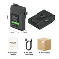 thumbnail image 3 of Batería de Montaje en V para Videocámara Sony HDCAM y XDCAM Negra 95 WH 14.4 V 6600 mAh Carga Rápida, 3 of 9