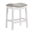 thumbnail image 4 of Alaterre Furniture Williston White Wood Counter Height Stool - Set of 2, 4 of 9