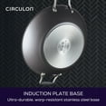 thumbnail image 6 of Circulon A1 Series 14 Inch Wok with ScratchDefense Nonstick Induction Wok, Graphite, 6 of 9