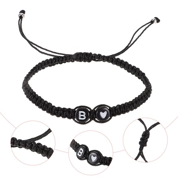 NICEXMAS Adjustable Initial Bracelet for Women, Simple and Stylish 1 Set, Jewelry Accessory