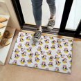 thumbnail image 2 of White Cow Engineer Pattern Door Rugs,Washable Non Slip Door Mats Indoor,Decorative Door Mats,Entry Mat Indoor for Entrance,Bedroom,Kitchen,Bathroom,16"x24", 2 of 6