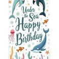 thumbnail image 4 of Marine Animals Banner Under the Sea Theme Ocean Decorations Colorful Design for Kids Party Event, 4 of 7