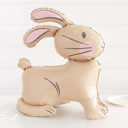 24" Brown Easter Bunny Rabbit Balloon