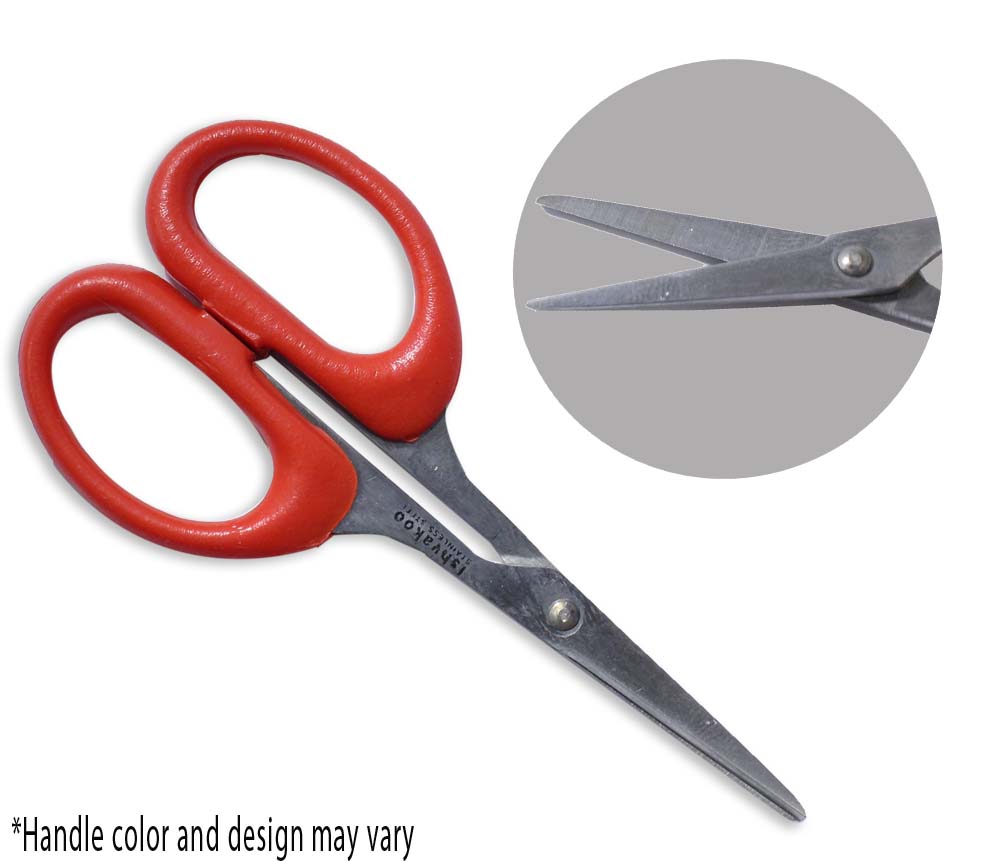 41/4" Mustache Scissors, 1.5" Blades ( Pack of 2 Scissors ) (ToolUSA
