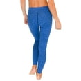 thumbnail image 6 of VF-Sport Long Workout Tights - Nylon, Misses Size (Blue, M), 6 of 6