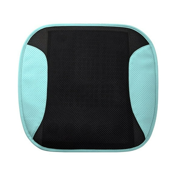 Coussin de Siège de Voiture, Coussin de Siège pour Chaise de Bureau Ventilé avec Port Usb, Coussin Respirant pour l'Été, Réglage à Trois Vitesses, Adapté à Tous les Sièges de Voiture, Chaises de Maison et de Bureau