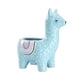 thumbnail image 5 of Billuyoard Macetas suculentas de cerámica: fácil de mantener Maceta de cerámica para interiores y exteriores Innovadora Alpaca azul cielo Alpaca azul cielo 2Conjunto, 5 of 6