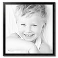 thumbnail image 2 of ArtToFrames 28" x 29" Black Engraved Edges Picture Frame, 28x29 inch Black Wood Poster Frame (WOM-4055), 2 of 8