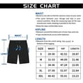 thumbnail image 7 of Tyhengta Men's Casual Cotton Shorts Drawstring Lightweight Summer Beach Shorts, 7 of 7