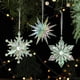 thumbnail image 4 of Shiny Acrylic Christmas Tree Charms Snowflake Reindeer Shaped Hanging Pendants Ornament for Home Decor Xmas New Year Gift, 4 of 5