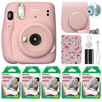 Fujifilm Instax Mini 11 Camera Kit - Blush Pink, 40 Sheets Film