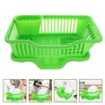 thumbnail image 4 of 1 set Dranking Drining Rack Casker de canasta de plato de plato de secado, 4 of 6