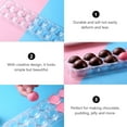 thumbnail image 2 of ELAYARD 2Pcs Plastic Chocolate Molds for Making Chocolate Transparent Mold for Adults, 2 of 8
