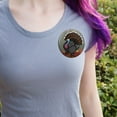 thumbnail image 2 of Turkey Thanksgiving Autumn Pinback Button Pin, 2 of 4
