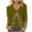 Army Green, variant on Joau Women's Ugly Christmas Shirts Glitter Christmas Tree Print 3/4 Length Sleeve V Neck Tunic Tops Holiday Xmas Shirts Graphic Tees Blouse