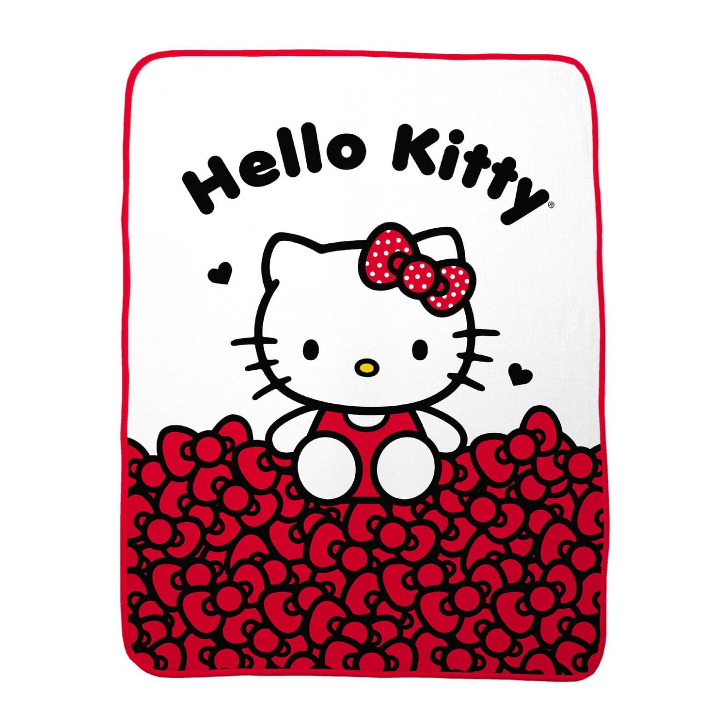 Hello Kitty "Full of Bows" Throw