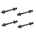 thumbnail image 1 of Bike Axle 108mm 145mm Bike Rear Hub Axle 3/8" Black Hub Conical 145mm Rearx4, 1 of 9